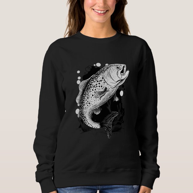Sea underwater fish sweatshirt (Front)