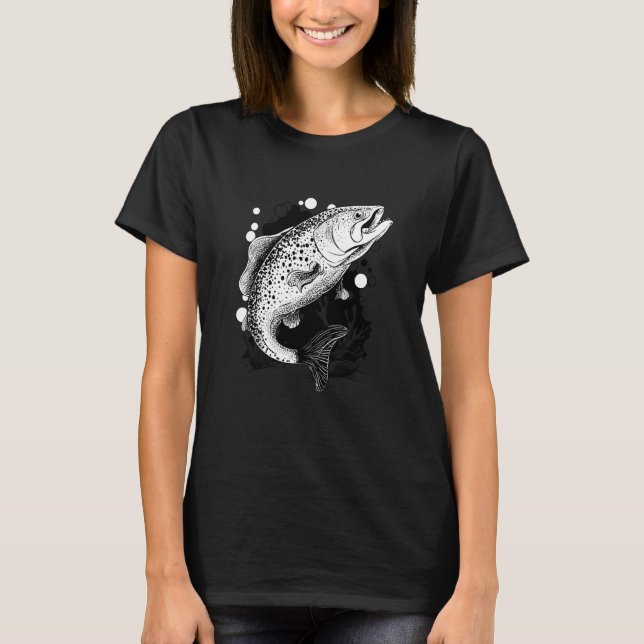 Sea underwater fish T-Shirt (Front)