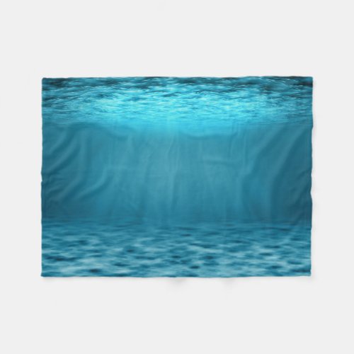 Sea Underwater Fleece Blanket