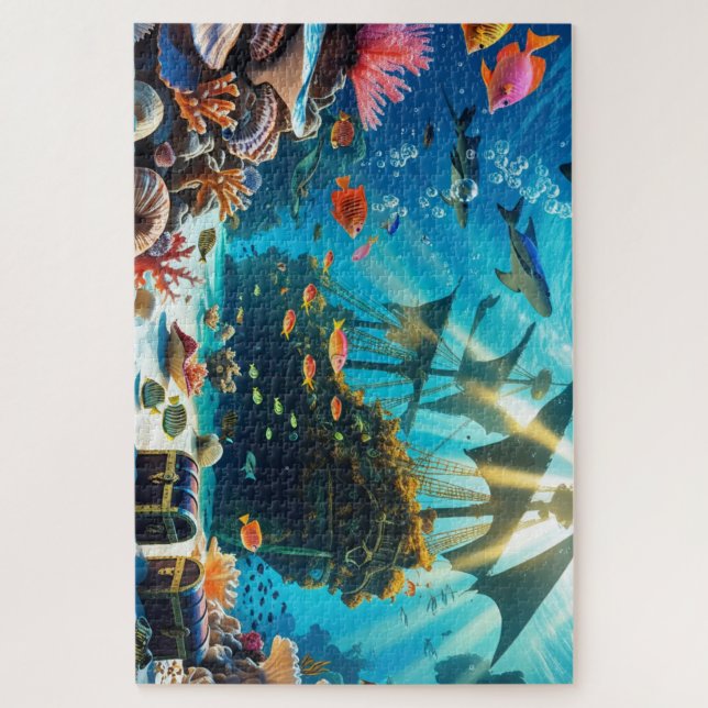 Sea Underwater Paradise 2 Jigsaw Puzzle (Vertical)