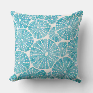 sea urchin hawaiian uni throw pillow