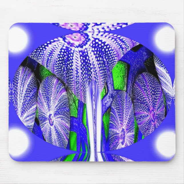 Sea Urchins in moonlight Mouse Pad (Front)