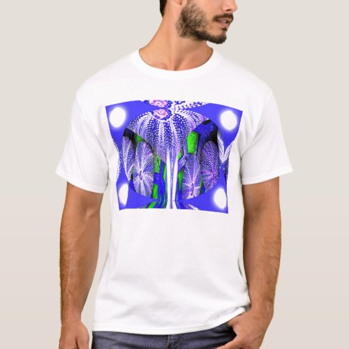 Sea urchins in moonlight T_Shirt