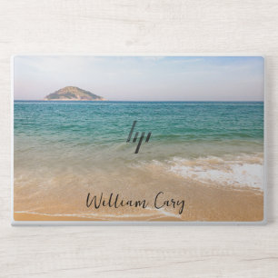 Sea View Blue Sky and Monogram HP Laptop Skin