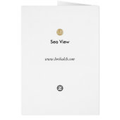 Sea View Cards (Back)