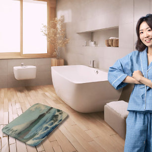 Sea view - famous Japanese art Bath Towel Set