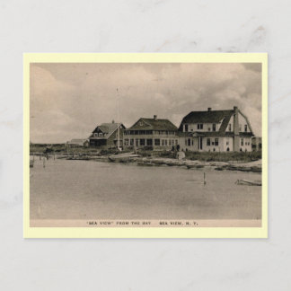 Sea View, Fire Island, New York Vintage Postcard