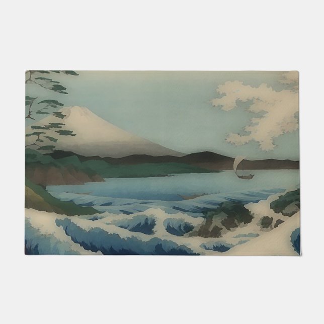 Sea view from Satta Point Doormat (Front)