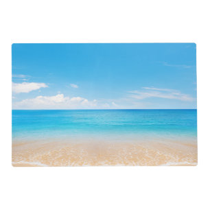Sea View Photo Personalize Placemat