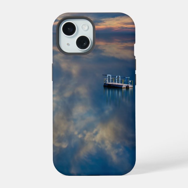 Sea view with Sky Iphone Case (Back)