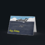 Sea Vixen FAA  Birthday Card<br><div class="desc">The British Sea Vixen Carrier borne fighter bomber of the 1960s</div>