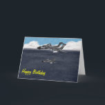 Sea Vixen FAA  Birthday Card<br><div class="desc">The British Sea Vixen Carrier borne fighter bomber of the 1960s</div>
