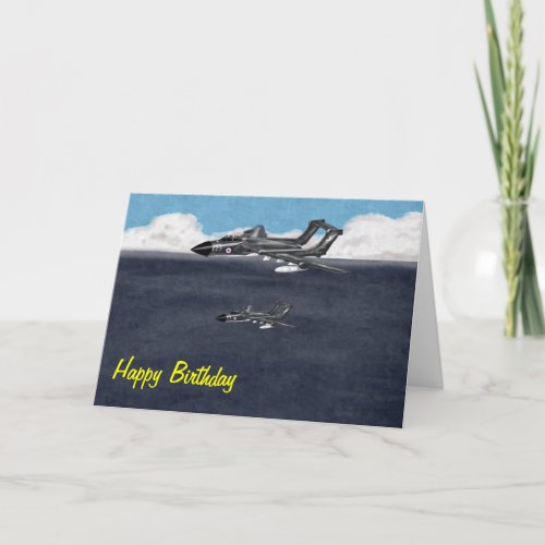Sea Vixen FAA  Birthday Card