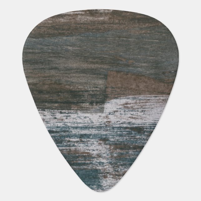 Sea Wall II Guitar Pick (Front)