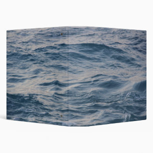 Sea water closeup 3 ring binder