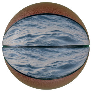 Sea water closeup basketball