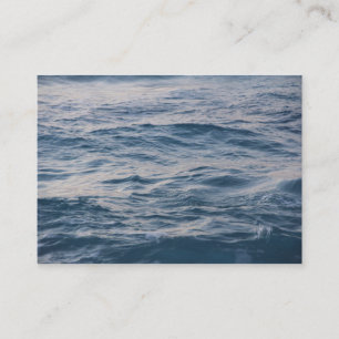 Sea water closeup business card
