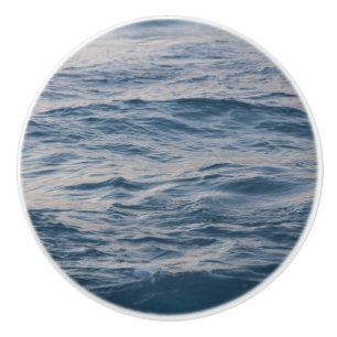 Sea water closeup ceramic knob