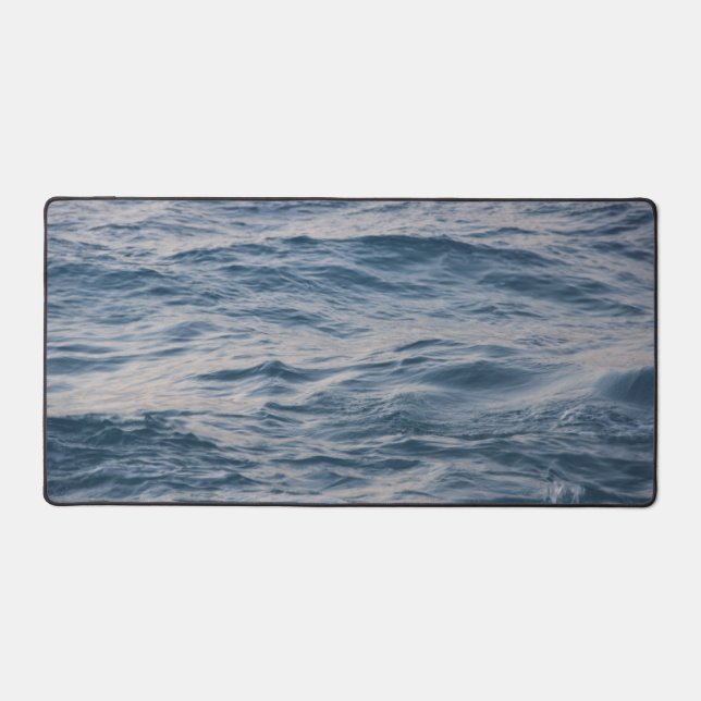 Sea water closeup  desk mat (Front)