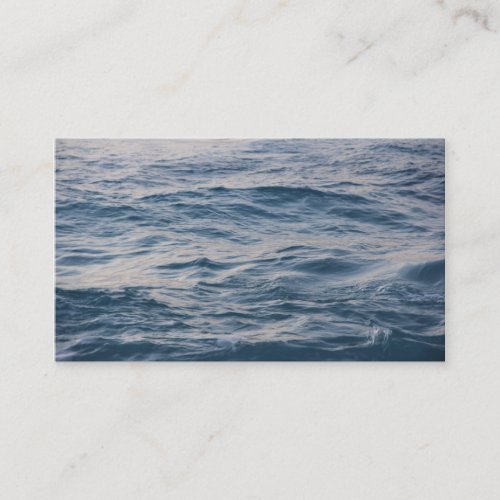 Sea water closeup  discount card