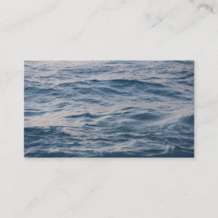 Sea water closeup enclosure card