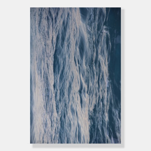 Sea water closeup  foam board (Front)