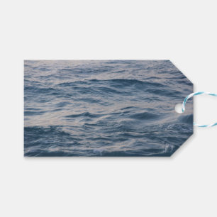 Sea water closeup gift tags