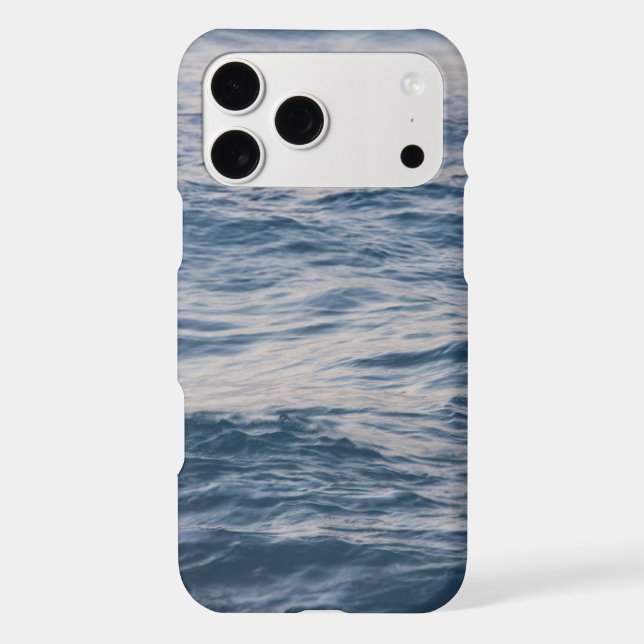 Sea water closeup  iPhone case (Back)