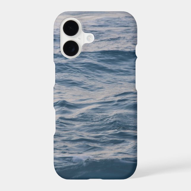Sea water closeup  iPhone case (Back)