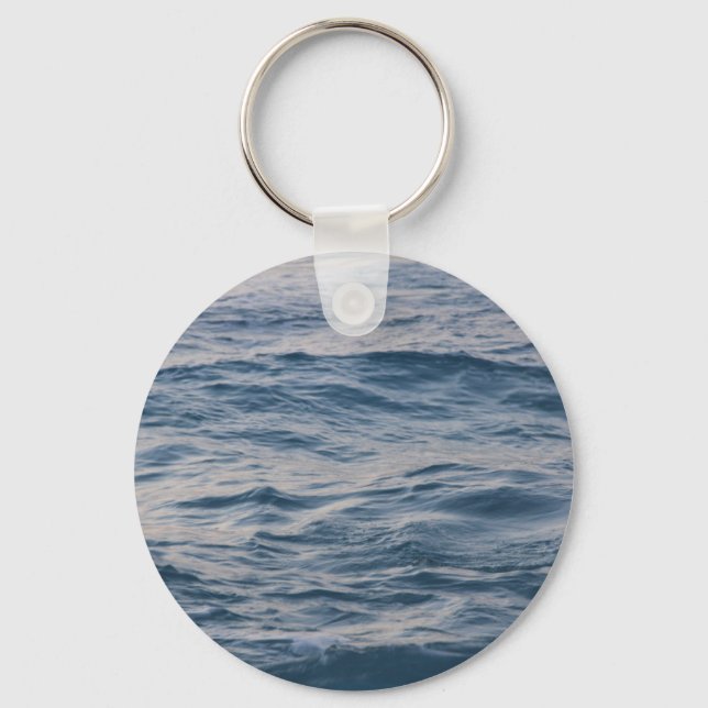 Sea water closeup  keychain (Front)