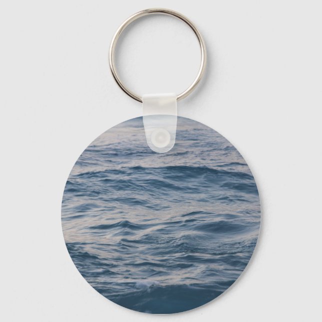 Sea water closeup keychain (Front)