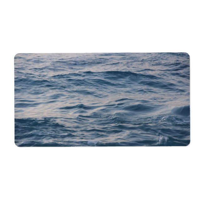 Sea water closeup label (Front)