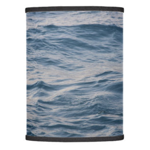 Sea water closeup lamp shade
