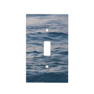 Sea water closeup  light switch cover