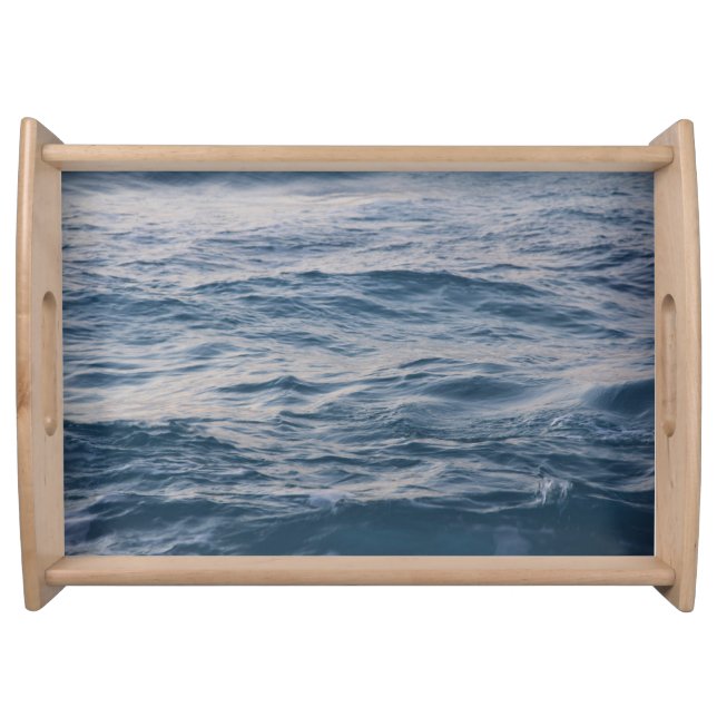 Sea water closeup  serving tray (Front)