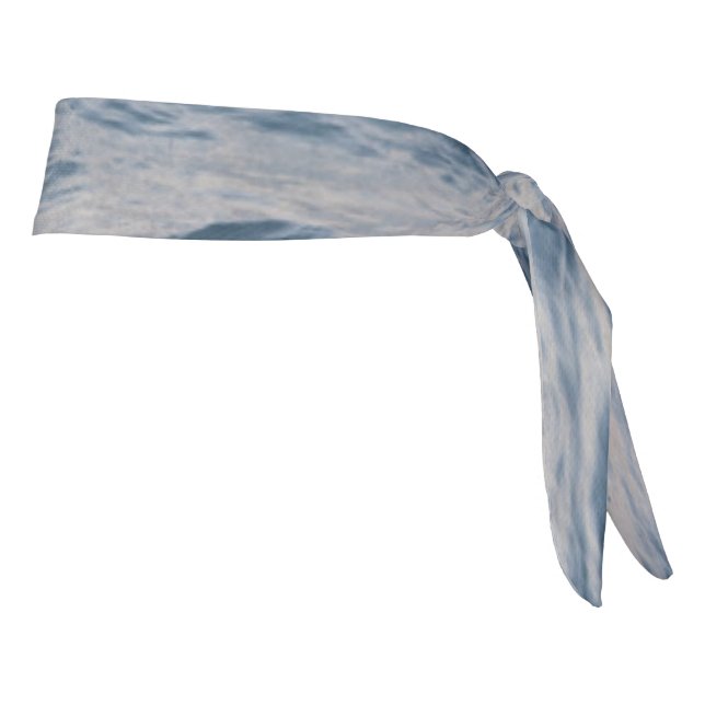 Sea water closeup  tie headband (Rotate 90)