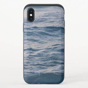 Sea water closeup iPhone x slider case