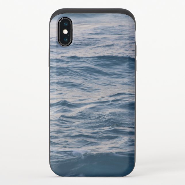 Sea water closeup uncommon iPhone case (Back)