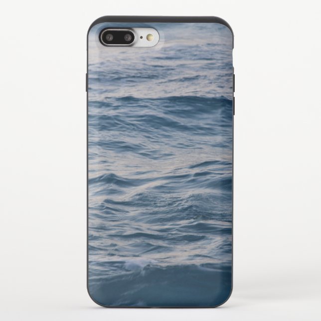 Sea water closeup  uncommon iPhone case (Back)