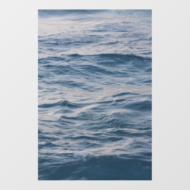 Sea water closeup  wall decal  (Front)