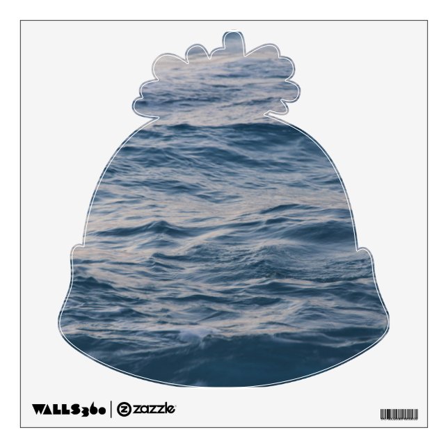 Sea water closeup  wall decal (Front)