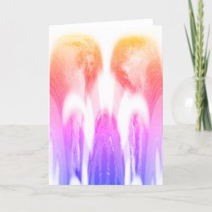 Sea water holiday card