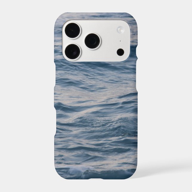 Sea Water Ripple Close-Up Photo Iphone Case (Back)