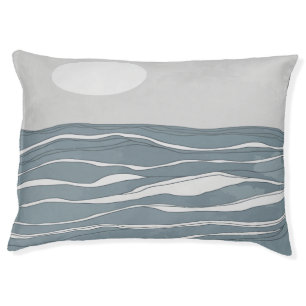 Sea waves and sun pet bed