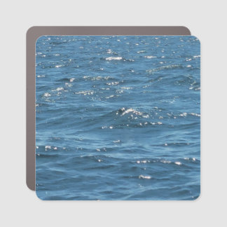 sea waves car magnet
