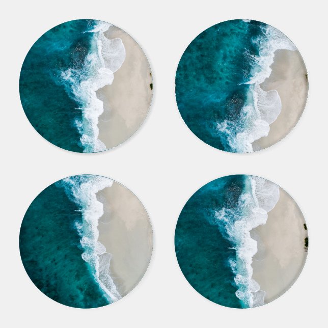 Sea Waves - Maldives Shore Coaster Set (Set)