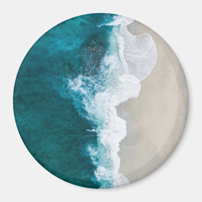 Sea Waves - Maldives Shore Magnet (Front)