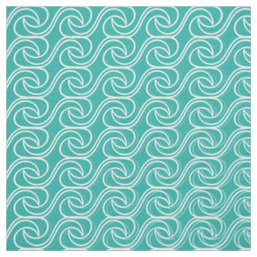 Sea Waves Pattern  Fabric