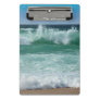 Sea Waves Seascape Beach Seaside Trendy Template Mini Clipboard