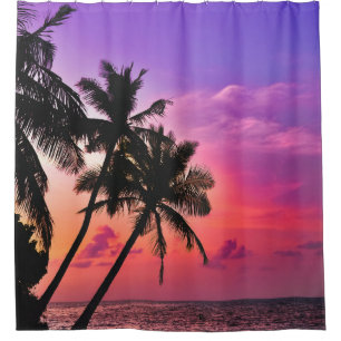 Sea Waves Shower Curtain